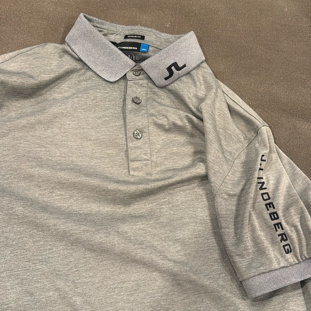 J Lindberg golf shirt